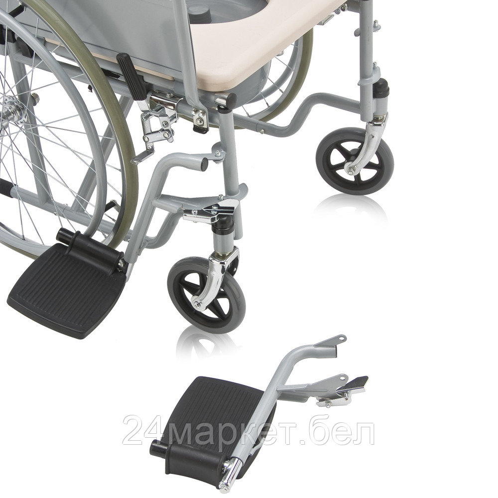ВА833 Кресло-коляска с санитарным оснащением Heiler Heiler ВА833 - фото 8 - id-p218225343
