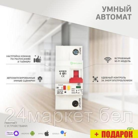 Выключатель автоматический Securic Wi-Fi 1P/25А SEC-HV-125 - фото 2 - id-p218228868