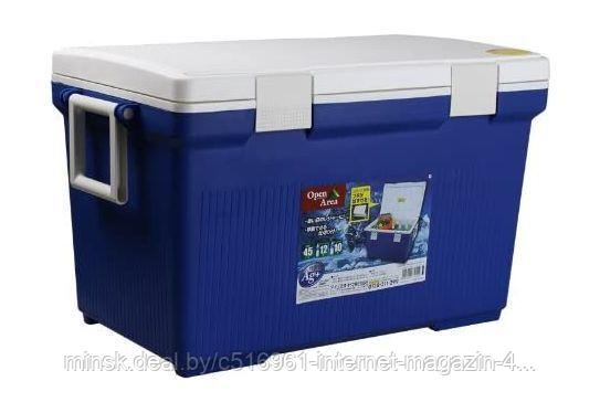 Термобокс IRIS Cooler Box CL-45, 45 литров, синий/белый - фото 1 - id-p218237356