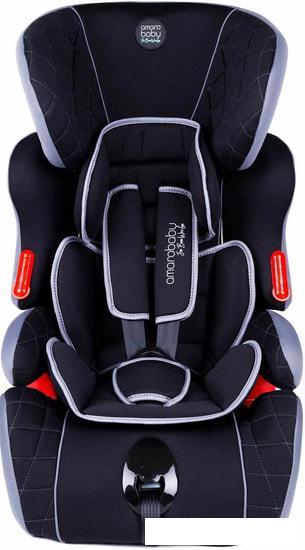 Детское автокресло Amarobaby Big trip AB212006BTChS/09 (черный/серый)