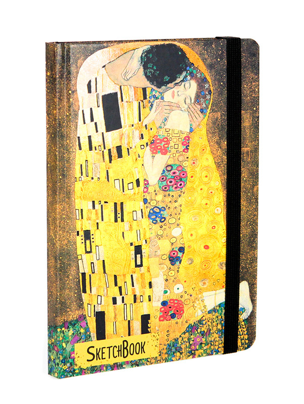 Скетчбук Густав Климт. Поцелуй (А5)