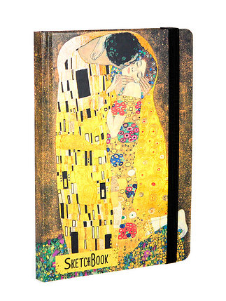 Скетчбук Густав Климт. Поцелуй (А5), фото 2