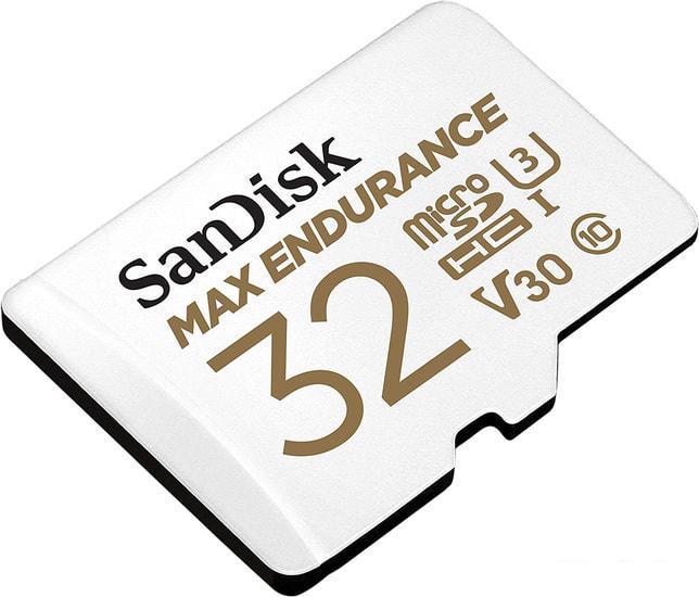 Карта памяти SanDisk microSDHC SDSQQVR-032G-GN6IA 32GB (с адаптером) - фото 4 - id-p216971796