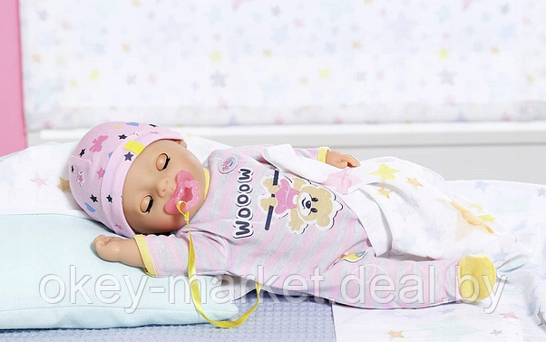 Интерактивная кукла Baby Born Little Girl 36 см, фото 3