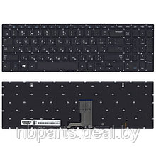 Клавиатура для ноутбука Samsung NP670Z5E-X01, чёрная, с подсветкой, RU