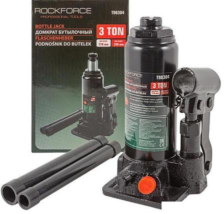 Бутылочный домкрат RockForce RF-T90304(DS) 3т, фото 2