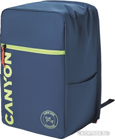 Городской рюкзак Canyon CNS-CSZ02NY01 (темно-синий/лайм) - фото 2 - id-p218237808
