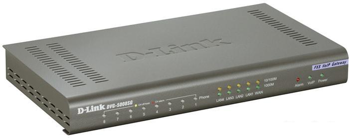 Маршрутизатор D-Link DVG-5008SG/A1A - фото 1 - id-p217830718