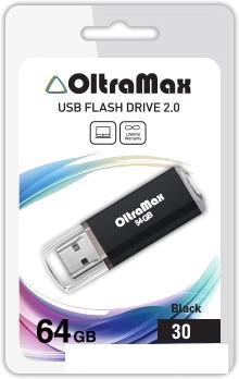 USB Flash Oltramax 30 64GB (черный) [OM064GB30-B] - фото 1 - id-p217682462