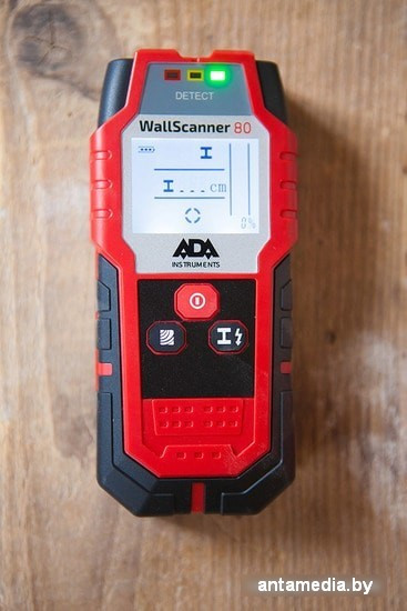 Детектор скрытой проводки ADA Instruments Wall Scanner 80 - фото 5 - id-p218238041