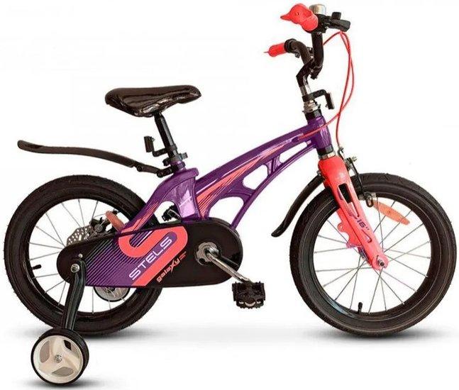 Детский велосипед Stels Galaxy 18 V010 (фиолетовый/красный) - фото 1 - id-p210499726