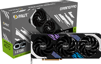 Видеокарта Palit GeForce RTX 4070 GamingPro OC NED4070H19K9-1043A, фото 2