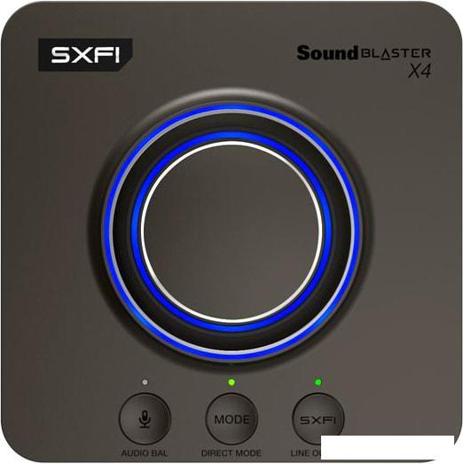 Внешняя звуковая карта Creative Sound Blaster X4 - фото 1 - id-p218097452