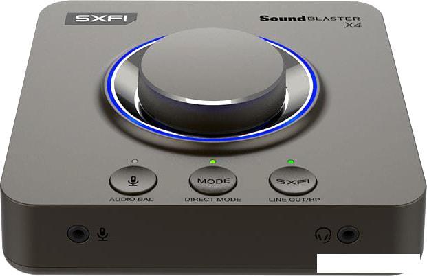 Внешняя звуковая карта Creative Sound Blaster X4 - фото 2 - id-p218097452