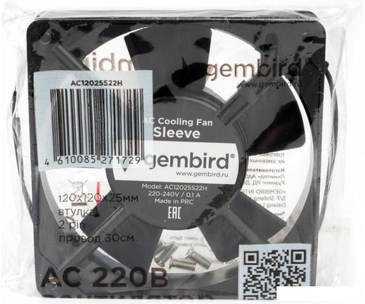 Вентилятор для корпуса Gembird AC12025S22H, фото 2