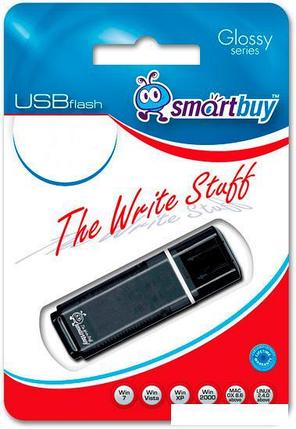 USB Flash Smart Buy Glossy Black 32GB (SB32GBGS-K), фото 2