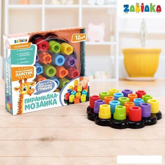 Развивающая игрушка Zabiaka Мозаика по методике Монтессори 3842054 - фото 1 - id-p218003798
