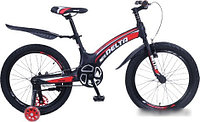 Детский велосипед Delta Prestige Maxx 20 2022 (черный/красный)