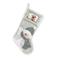 42238 Фоторамка ZEP TT47 Christmas Socks 10x15 (h 47) носок на рождество, новый год, серебристый