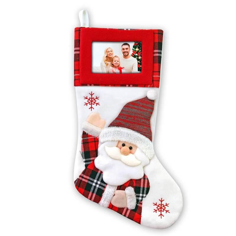 42238 Фоторамка ZEP TT47 Christmas Socks 10x15 (h 47) носок на рождество, новый год, серебристый - фото 6 - id-p218244837
