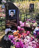 Памятник из коричневого гранита, фото 3