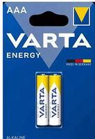 Элемент питания VARTA Energy AAA/LR03 Alkaline 1,5V Bl.2