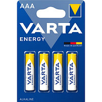 Элемент питания VARTA Energy AAA/LR03 Alkaline 1,5V Bl.4