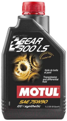 Трансмиссионное масло Motul Gear 300 LS SAE 75W90 / 105778 - фото 1 - id-p218254649