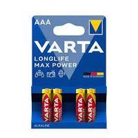 Элемент питания VARTA Longlife Max Power AAA/LR03 Alkaline 1,5V Bl.4