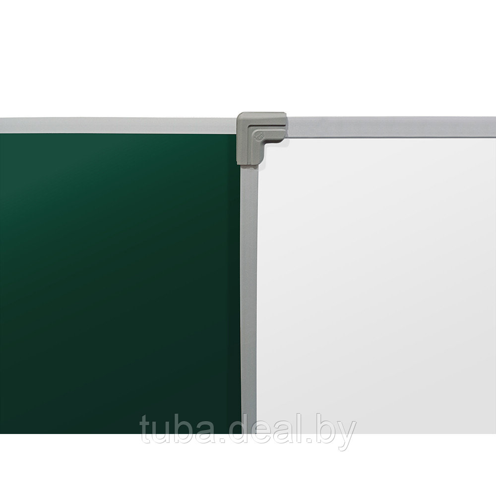 Двухэлементная комбинированная доска (магнитная) BoardSYS мел+маркер 120 х 255см - фото 3 - id-p66643957