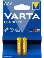 Элемент питания VARTA Longlife AAA/LR03 Alkaline 1,5V Bl.2