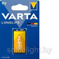 Элемент питания VARTA Longlife 9V/6LR61 Alkaline 9V Bl.1