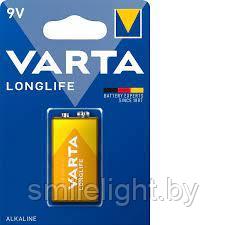 Элемент питания VARTA Longlife 9V/6LR61 Alkaline 9V Bl.1 - фото 1 - id-p218274745