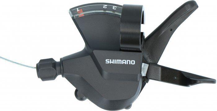 Шифтер Shimano SL-M315 левый на 3 ск., тросик 1800 мм - фото 1 - id-p218275302