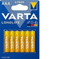 Элемент питания VARTA Longlife AAA/LR03 Alkaline 1,5V Bl.6