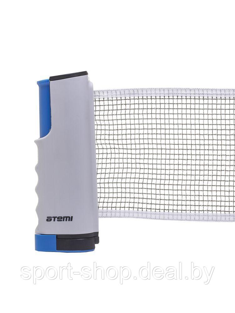 Сетка для настольного тенниса Atemi с креплением-автомат, нейлон, ATN100, настольный теннис - фото 1 - id-p218278870