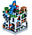 Детский конструктор Minecraft Серая крепость Майнкрафт LB615 серия my world аналог лего lego 551 деталь, фото 4