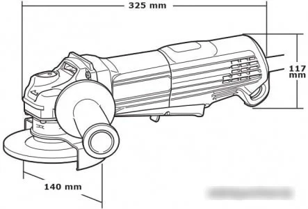 Угловая шлифмашина Makita GA5050R - фото 3 - id-p218280548