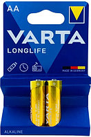 Элемент питания VARTA Longlife AA/LR6 Alkaline 1,5V Bl.2