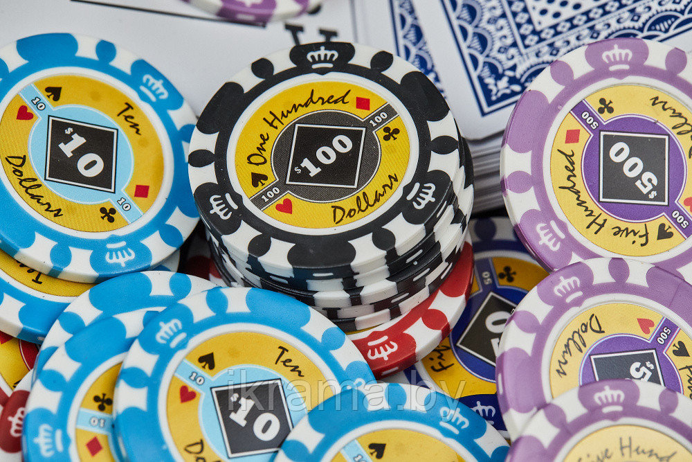 Набор для покера Crown на 1000 фишек - фото 7 - id-p218282924