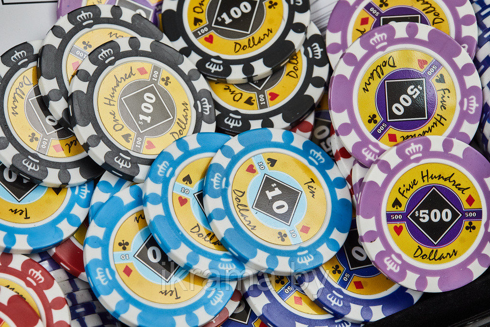 Набор для покера Crown на 1000 фишек - фото 9 - id-p218282924