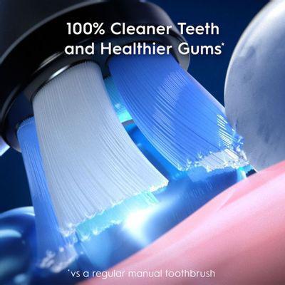 Электрическая зубная щетка Oral-B Vitality iO Series 8 насадки для щётки: 1шт, цвет:черный - фото 4 - id-p211544946