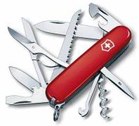 Складной нож Victorinox Huntsman, функций: 15, 91мм, красный , коробка картонная [1.3713]