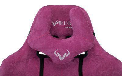 Кресло игровое ZOMBIE VIKING KNIGHT, на колесиках, ткань, малиновый [viking knight lt15] - фото 9 - id-p213137743