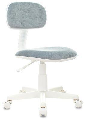Кресло детское Бюрократ CH-W201NX, на колесиках, ткань, серо-голубой [ch-w201nx/lt-28] - фото 1 - id-p213138010