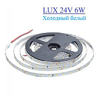 Светодиодная лента LUX High efficiency 2835 6W 24V 6000K