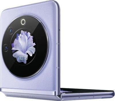 Смартфон TECNO Phantom V Flip 5G 8/256Gb, AD11, фиолетовый - фото 10 - id-p217679758