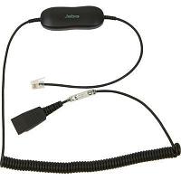 Кабель-переходник аудио JABRA GN1216 SmartCord CC Avaya, QD - RJ10 , 0.8м, черный [88001-04]