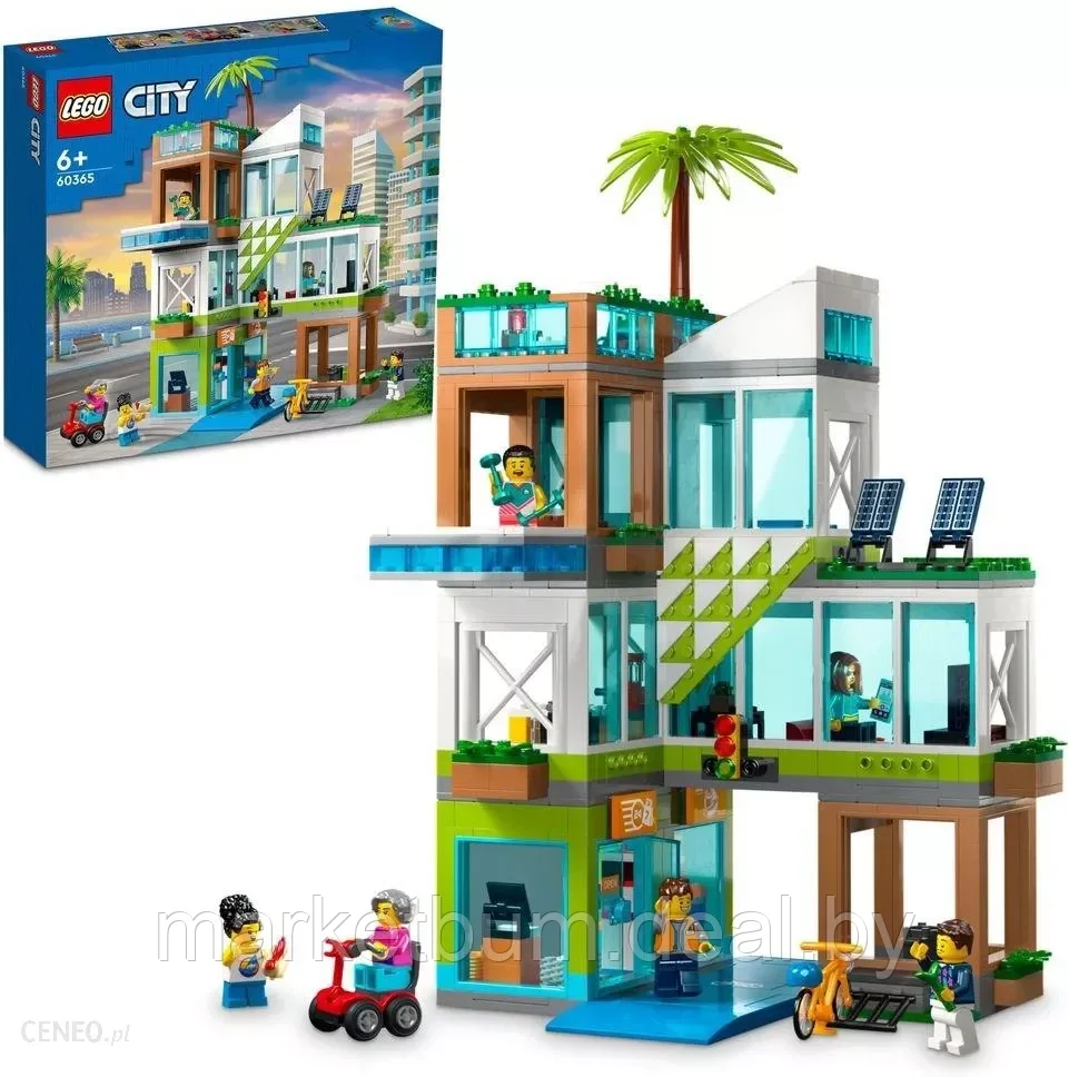 Конструктор LEGO City 60365, Многоквартирный дом - фото 1 - id-p215520545