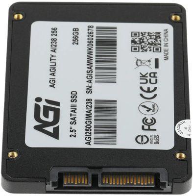 SSD накопитель AGI AI238 AGI250GIMAI238 256ГБ, 2.5", SATA III, SATA, rtl - фото 4 - id-p217679901